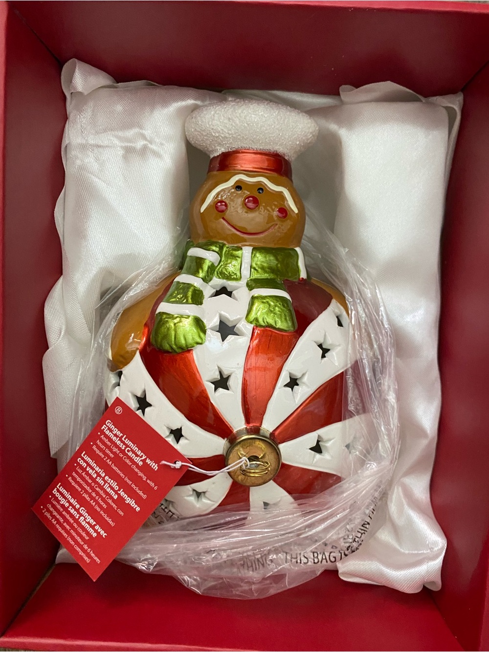 Home Reflections Gingerbread Man Luminary